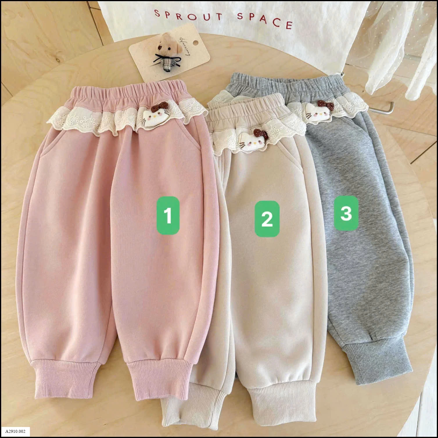 QUẦN NỈ BO GẤU CHO BÉ NHÀ NINGLI Giá sỉ 137k