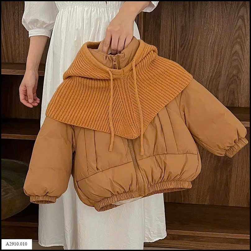 ÁO PHAO PHAO KÈM MŨ LEN  Giá sỉ 256k