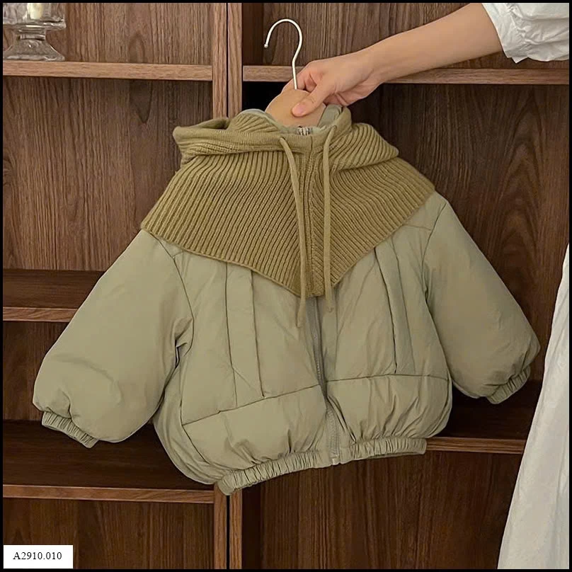 ÁO PHAO PHAO KÈM MŨ LEN  Giá sỉ 256k