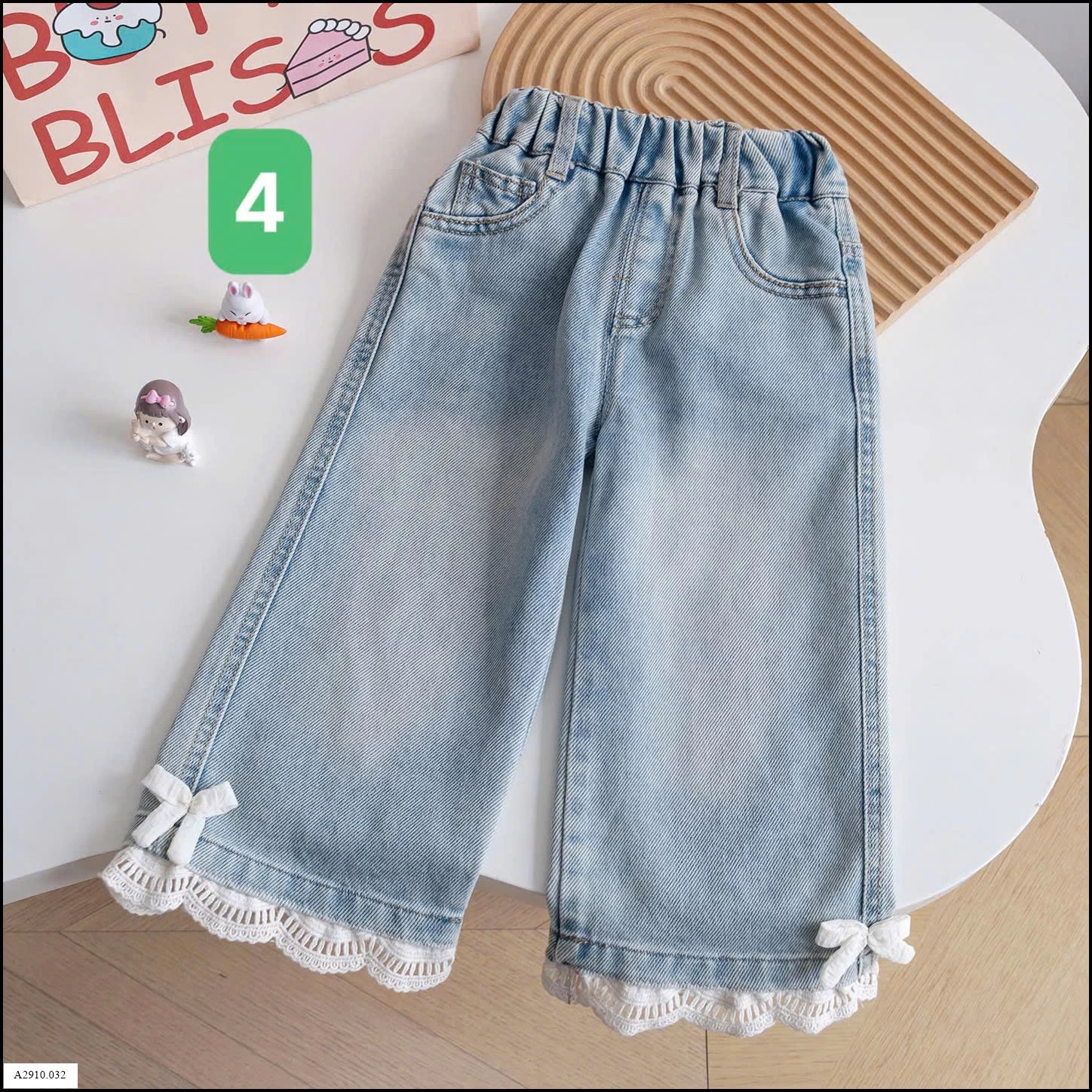 QUẦN JEAN BÉ GÁI   Giá sỉ 128k