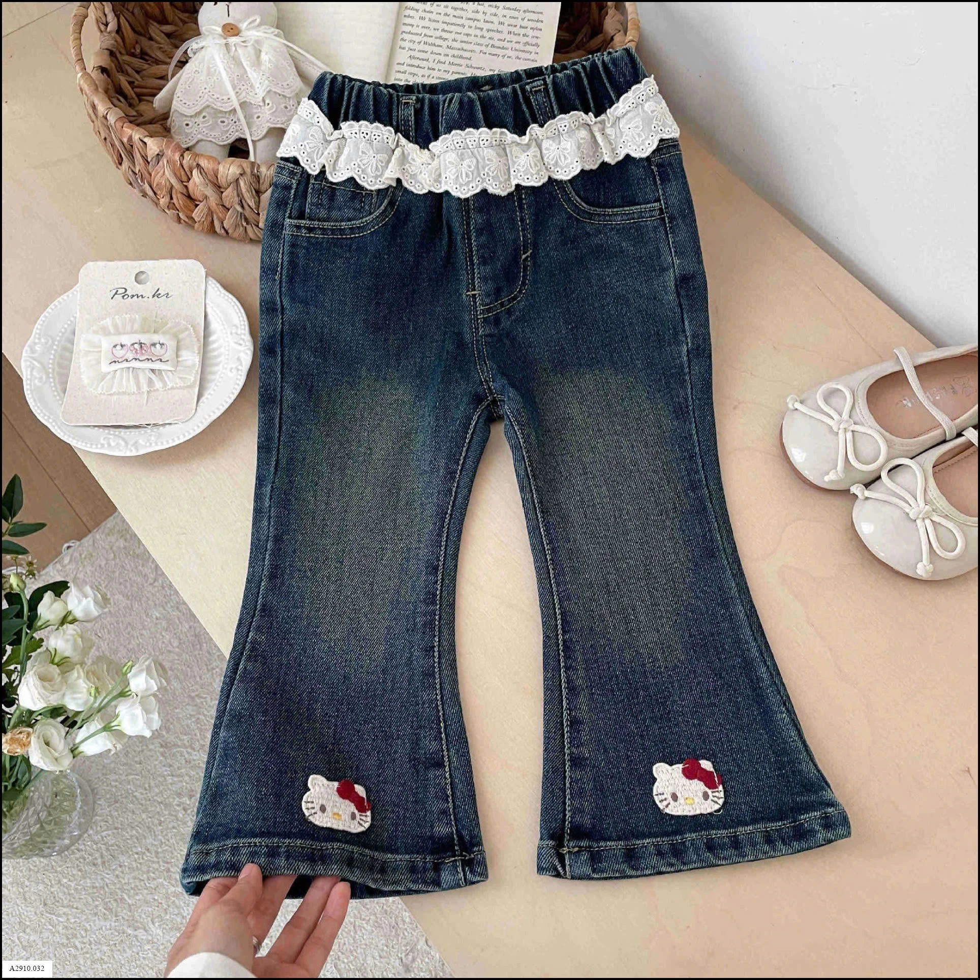 QUẦN JEAN BÉ GÁI   Giá sỉ 128k