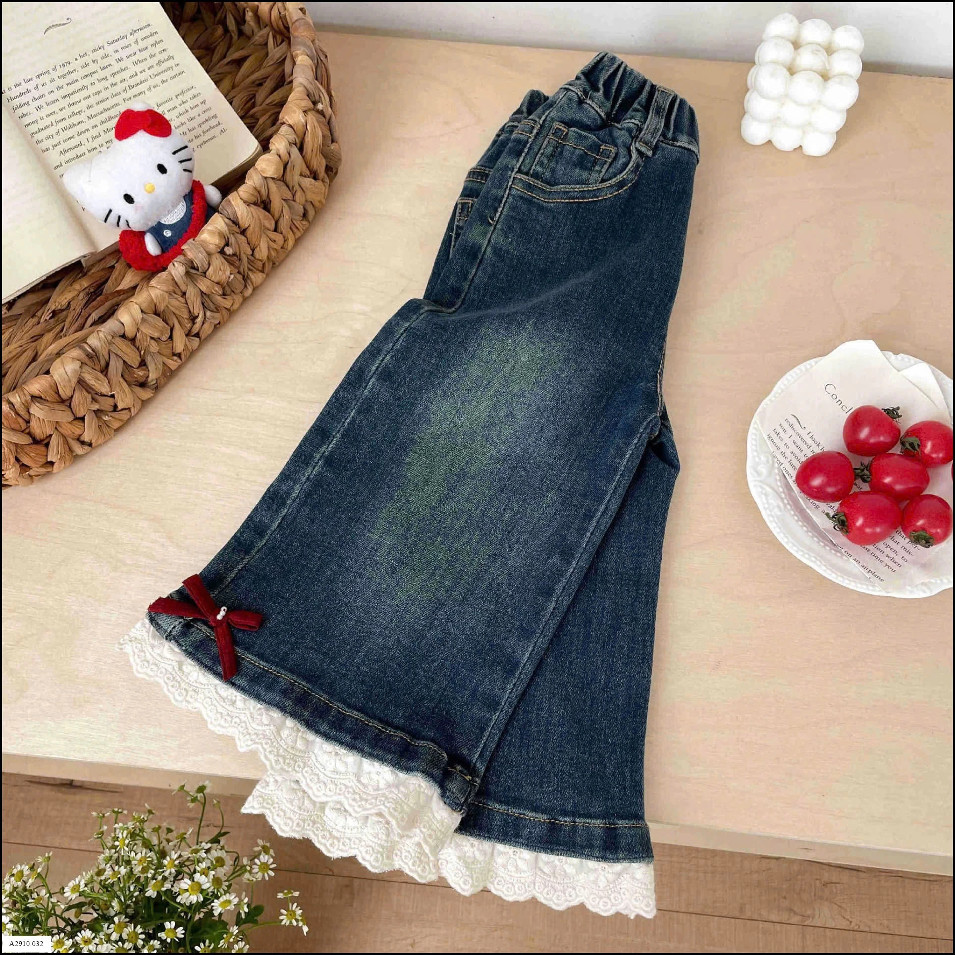 QUẦN JEAN BÉ GÁI   Giá sỉ 128k