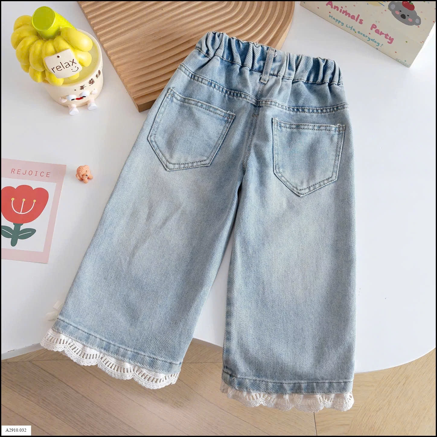 QUẦN JEAN BÉ GÁI   Giá sỉ 128k