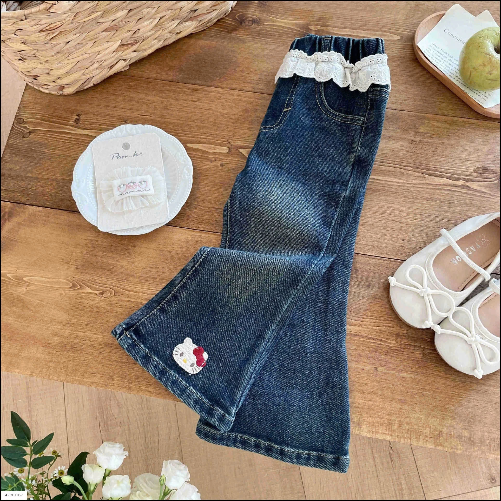 QUẦN JEAN BÉ GÁI   Giá sỉ 128k