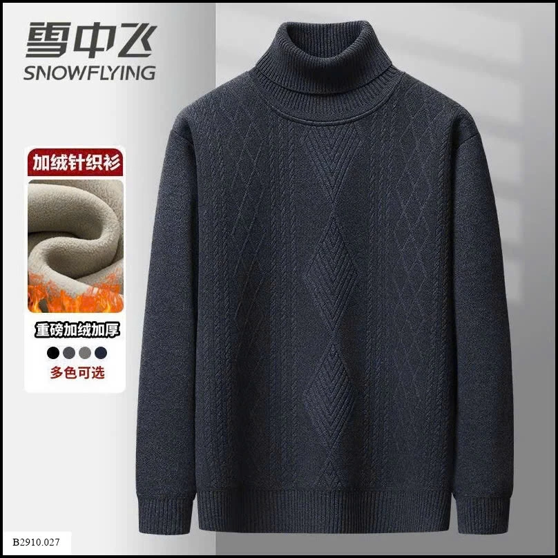 ÁO LEN NAM CỔ CAO  Giá sỉ 168k