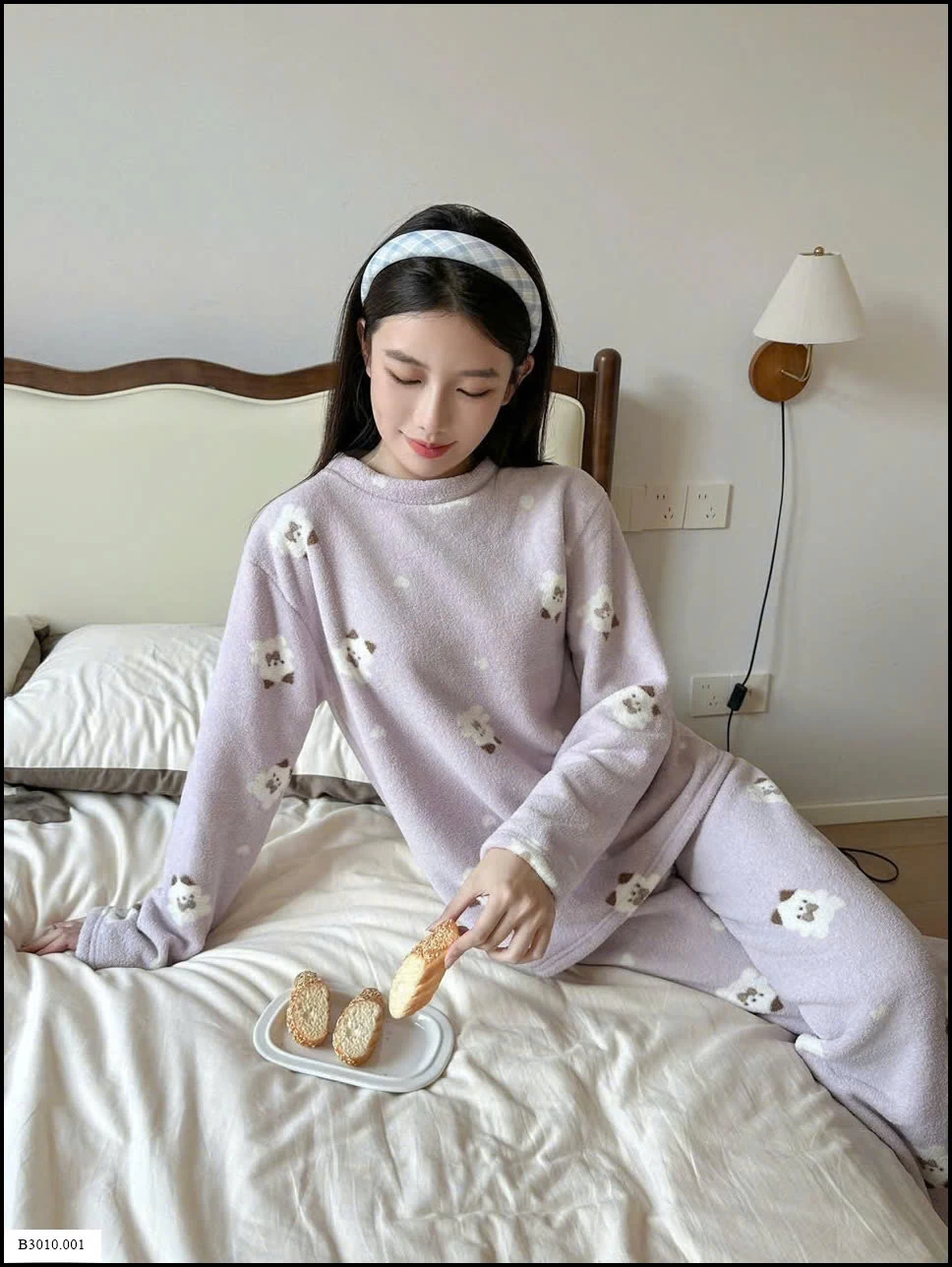BỘ LÔNG HỌA TIẾT MAD NONO CHO NỮ  Giá sỉ 170k