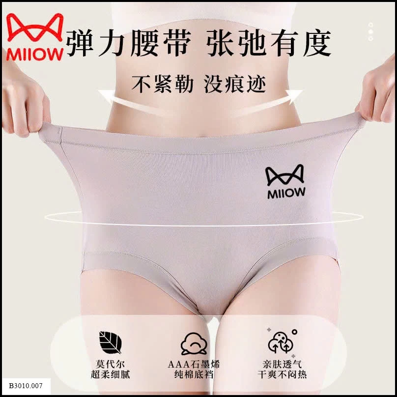 QUẦN LÓT MIIOW   Giá sỉ 110k/set