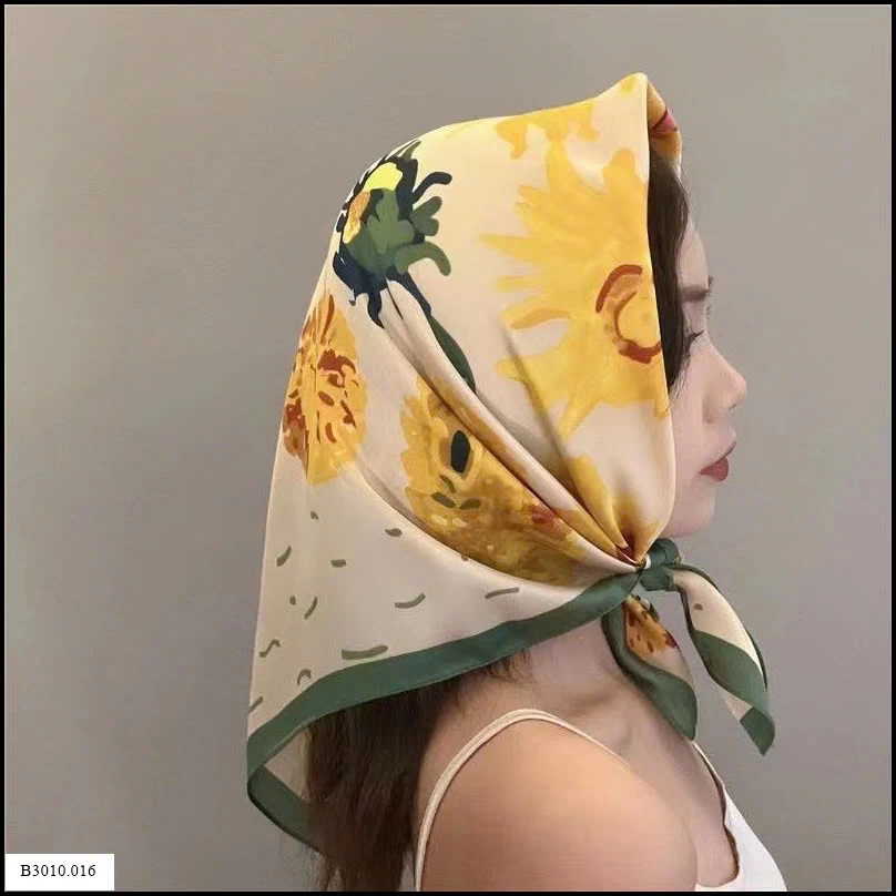 SET 4 KHĂN LỤA SANG CHẢNH   Giá sỉ 75k/ combo 4cc