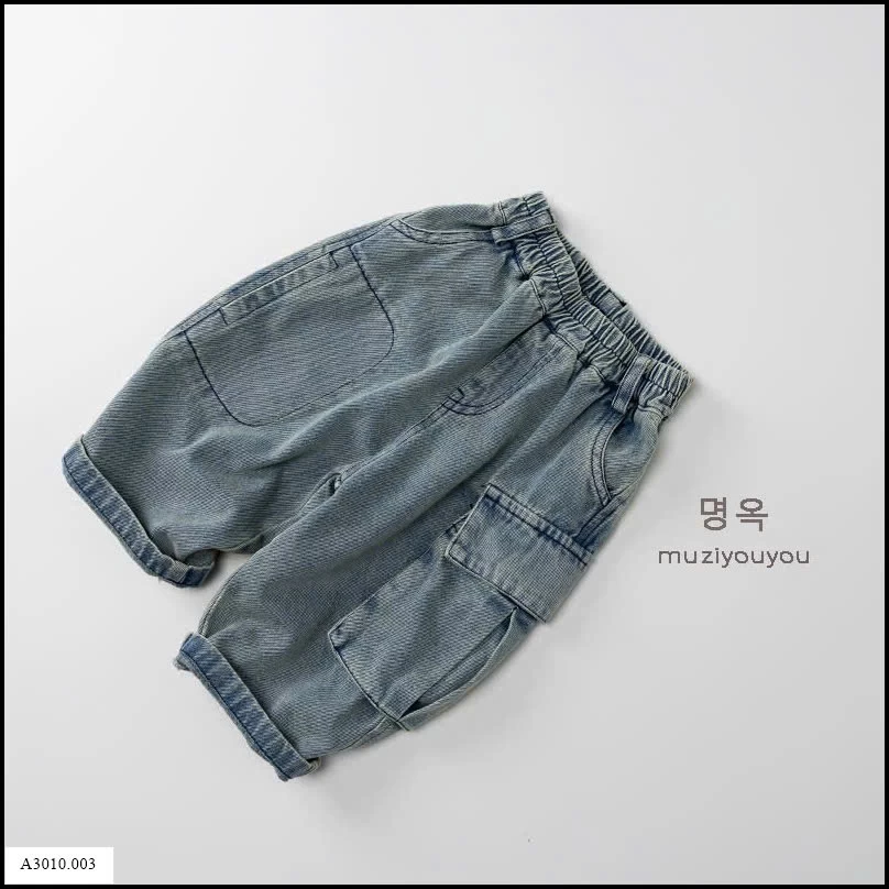 QUẦN JEANS TÚI HỘP MUZİYOUYOU  Giá sỉ 168k