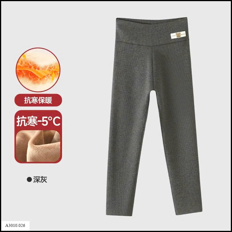 QUẦN LEGGING GÂN LÓT NHUNG SZ ĐẠI  Giá sỉ sz 110-140 giá 94k  sz 150-170 giá 113k