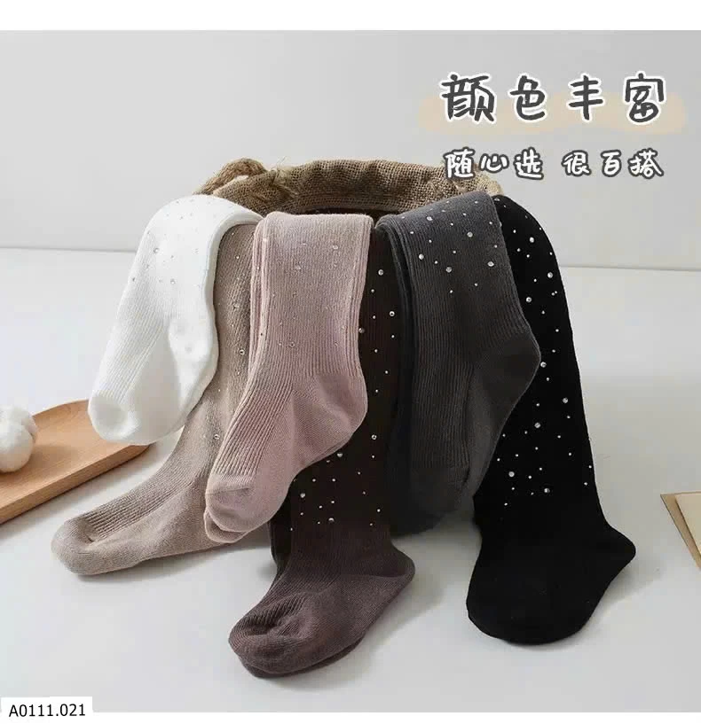 QUẦN TẤT BÉ GÁI LẤP LÁNH   Giá sỉ 55k
