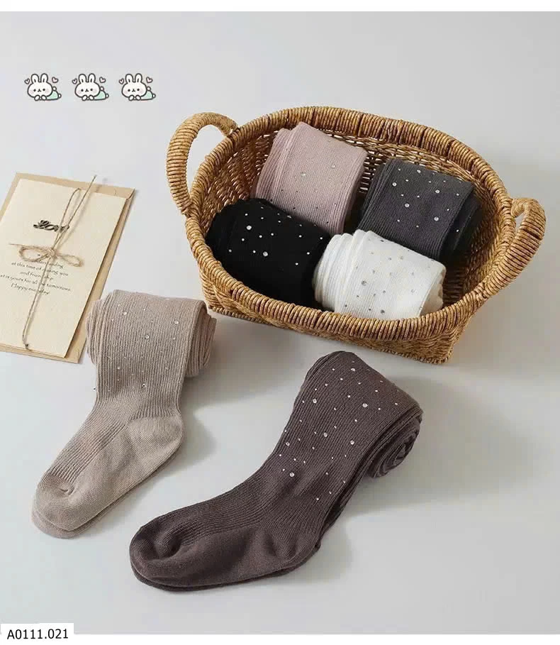 QUẦN TẤT BÉ GÁI LẤP LÁNH   Giá sỉ 55k
