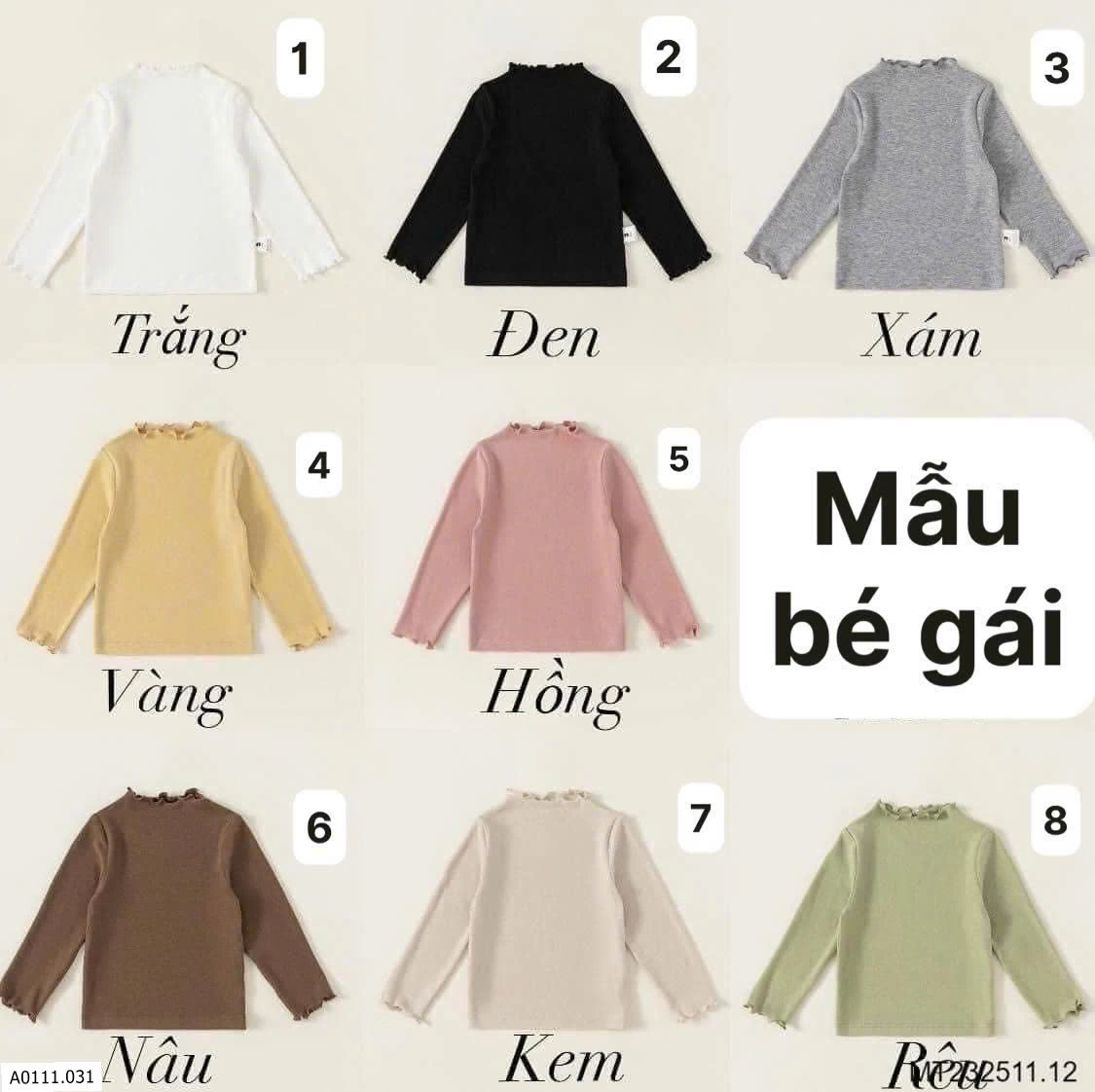 ÁO GIỮ NHIỆT CHÍNH HÃNG MBANG  Giá sỉ 88k/1c