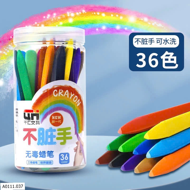 BỘ TÔ MÀU HỮU CƠ 1 SET 36 MÀU  Giá sỉ 49k