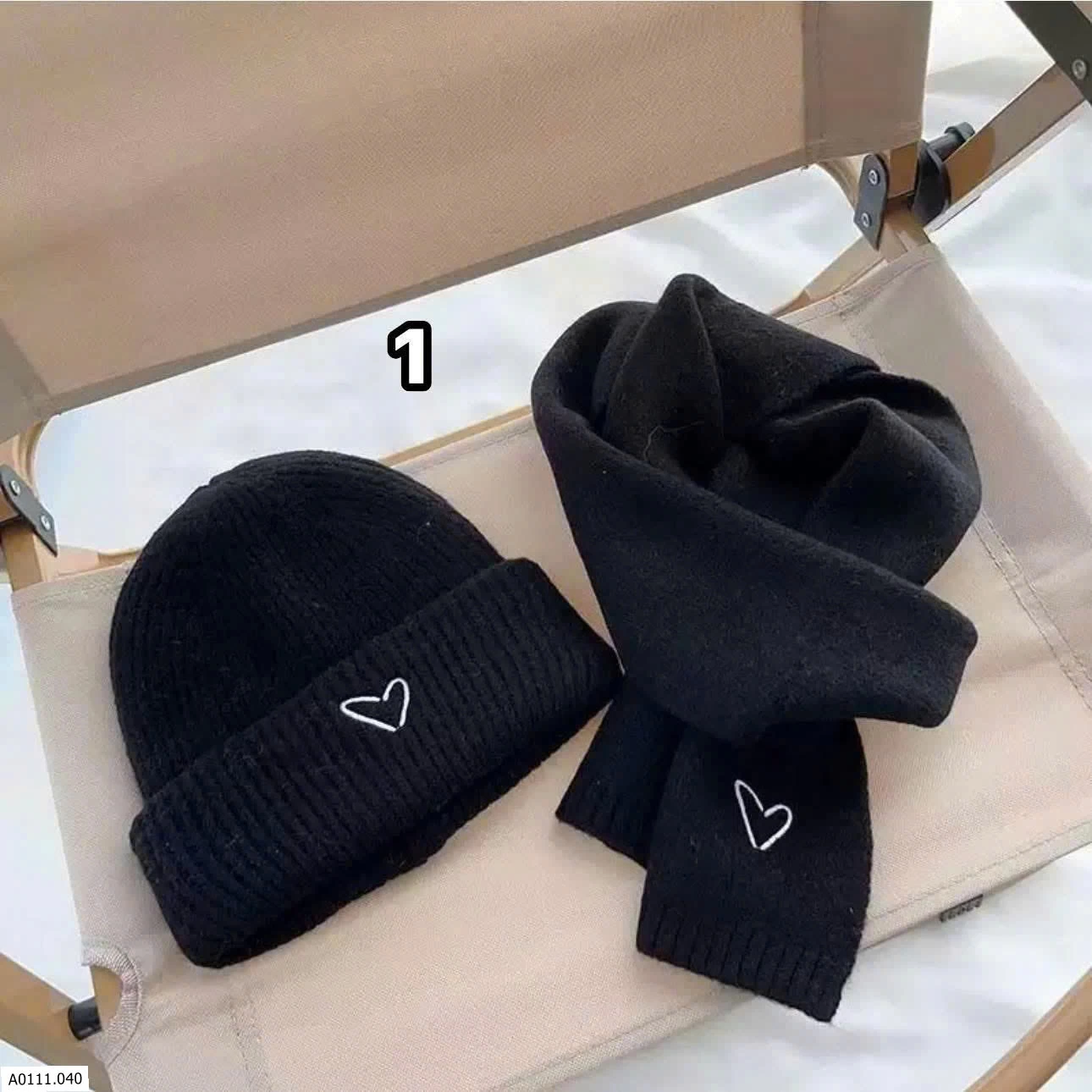 SET MŨ + KHĂN LEN CHO BÉ   Giá sỉ 55k