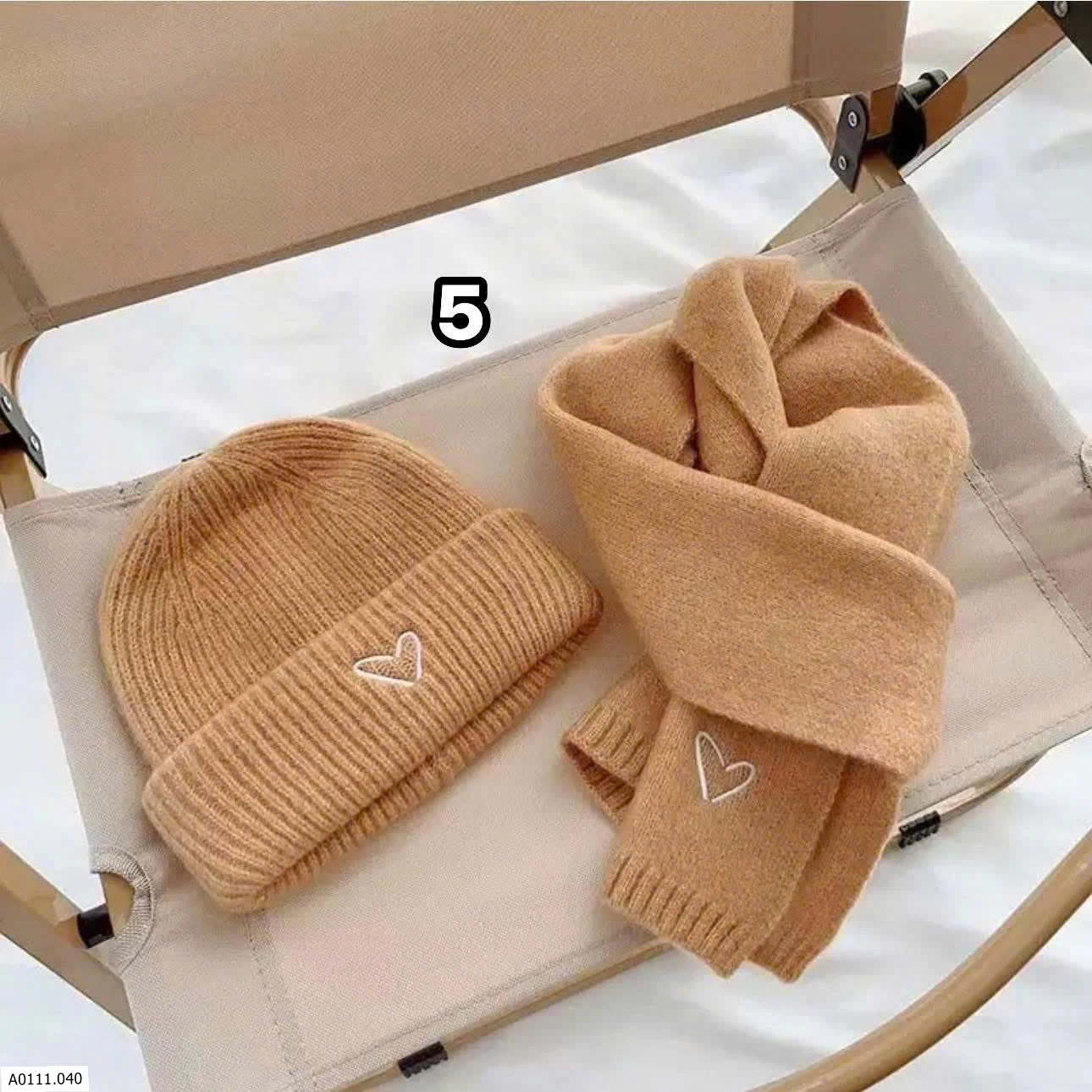 SET MŨ + KHĂN LEN CHO BÉ   Giá sỉ 55k