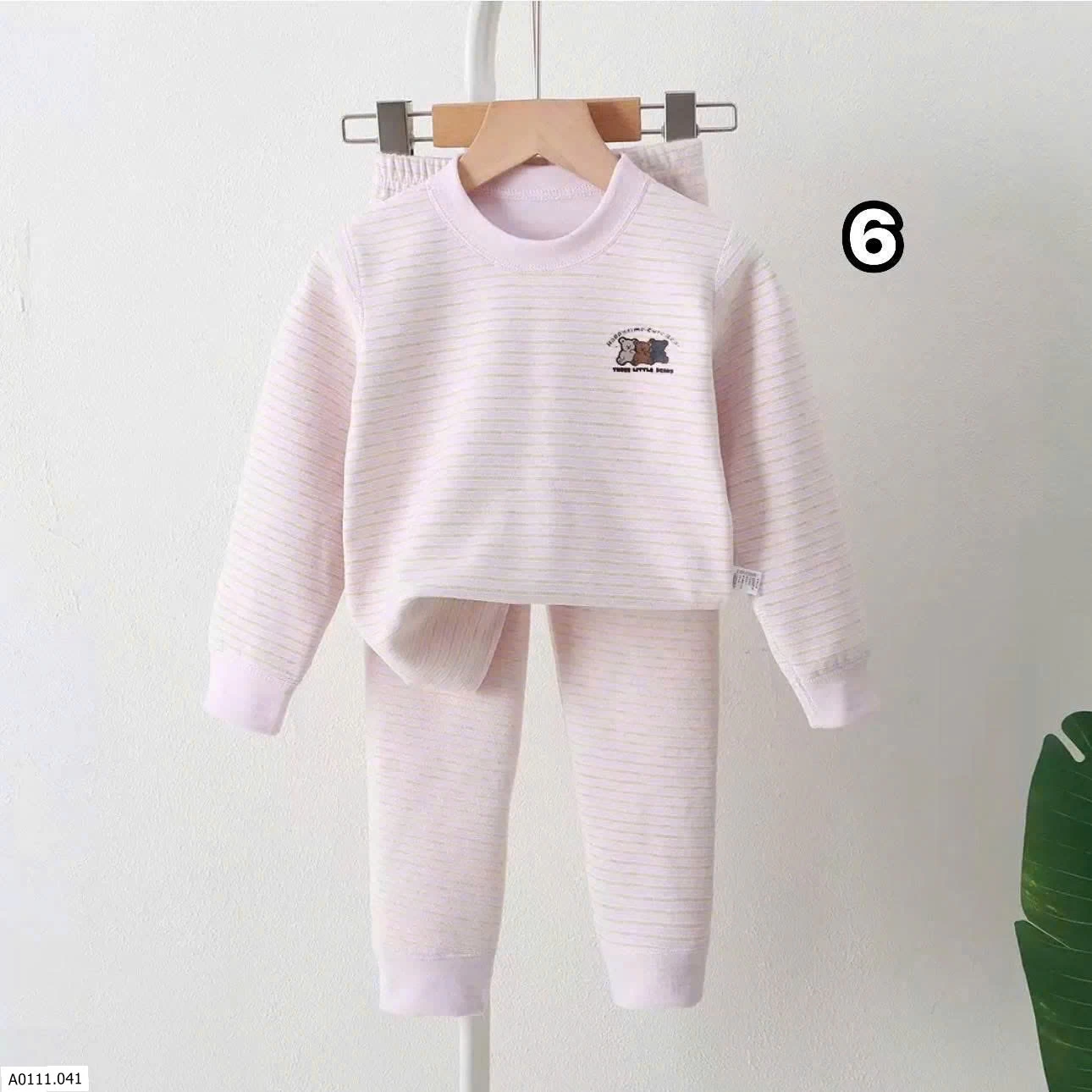 Bộ kẻ giữ nhiệt cho bé   Giá sỉ Sz 90-120 #86k/b Sz 130-160 #109k/b