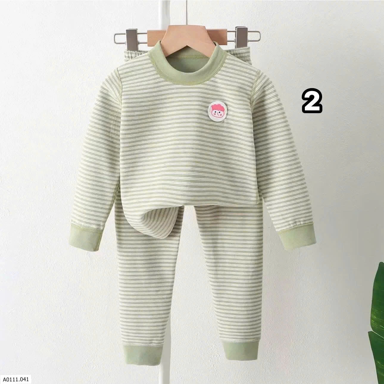 Bộ kẻ giữ nhiệt cho bé   Giá sỉ Sz 90-120 #86k/b Sz 130-160 #109k/b