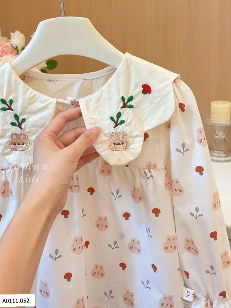 ÁO SƠ MI CHO BÉ GÁI  Giá sỉ 83k