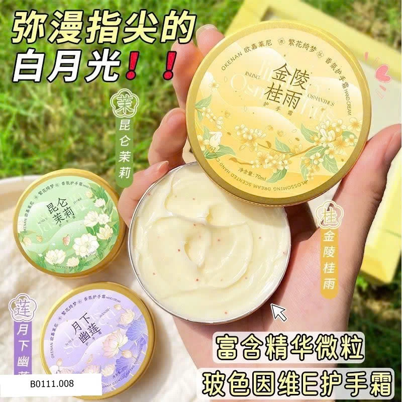 SET KEM DƯỠNG DA TAY HOA NHÀI  Giá sỉ 80k
