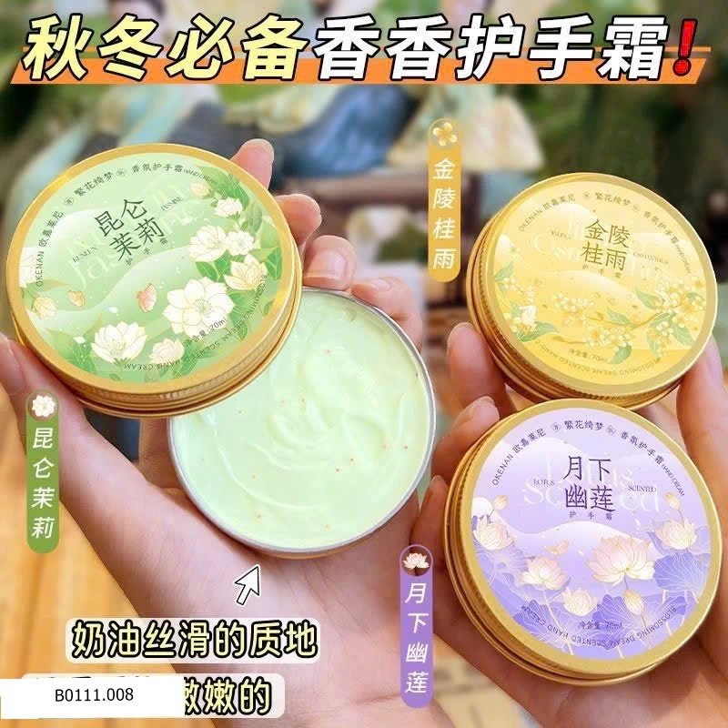 SET KEM DƯỠNG DA TAY HOA NHÀI  Giá sỉ 80k