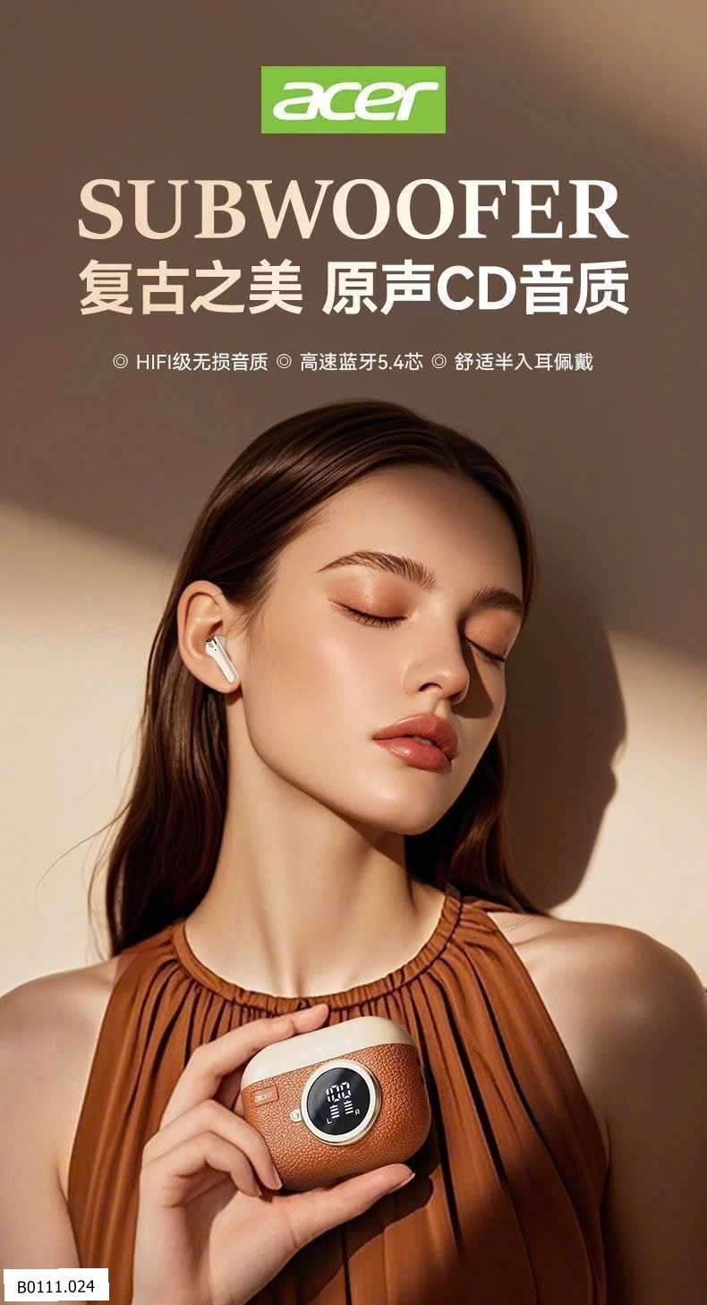 TAI NGHE BLUETOOTH ACER  Giá sỉ  171k (loại lõi 5.4)