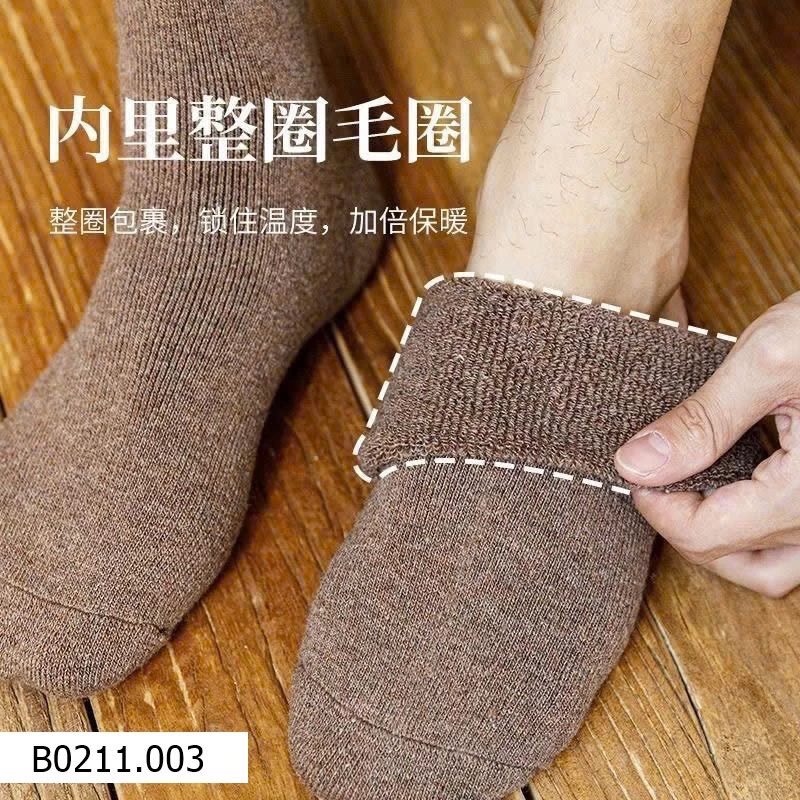 SET 10 ĐÔI TẤT NAM LÓT LÔNG  Giá sỉ 75k/set 10 đôi