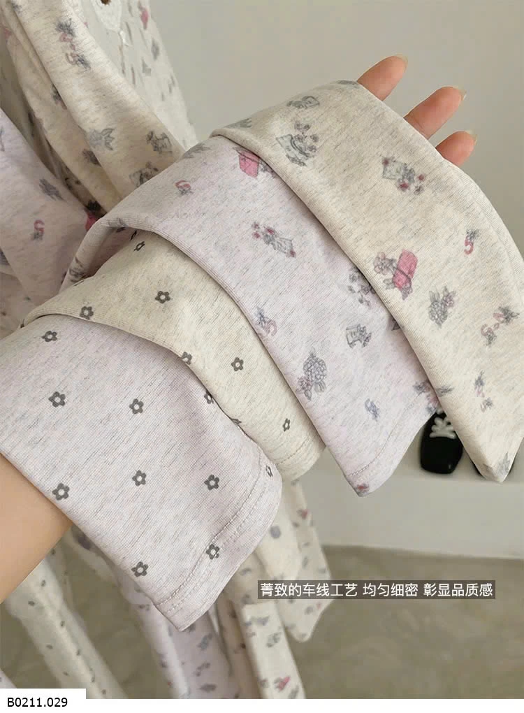 BỘ THU ĐÔNG HOA NHÍ PHỐI REN   Giá sỉ 180k