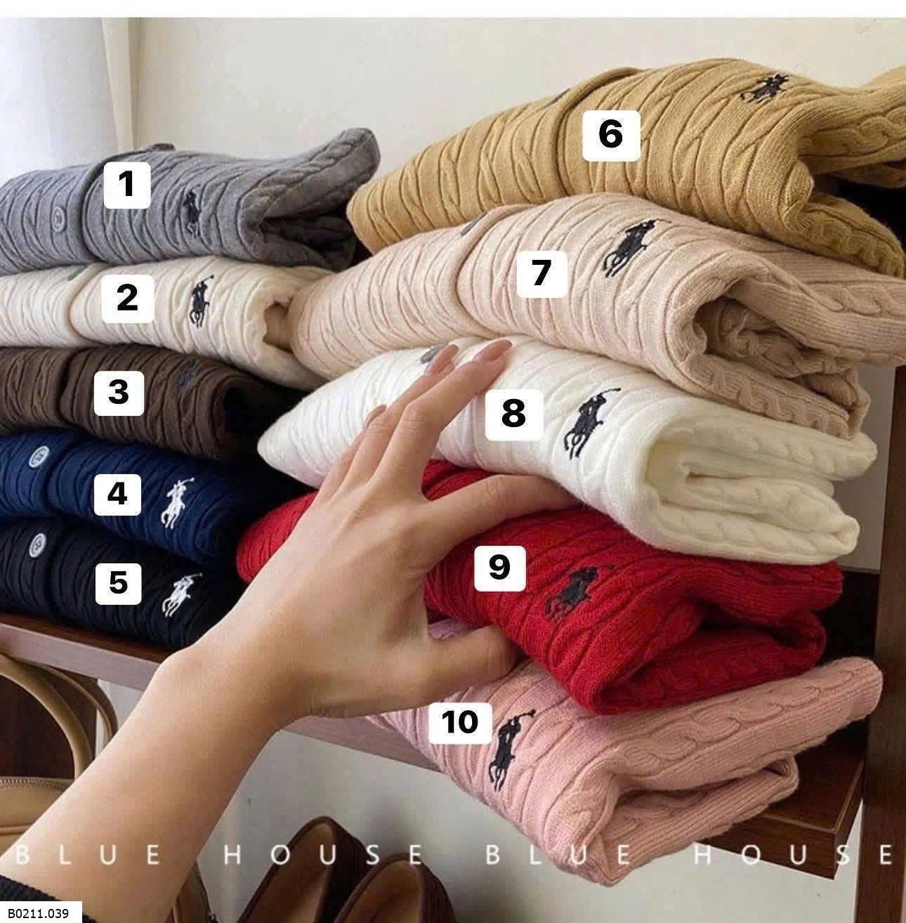 ÁO CARDIGAN LEN THÊU NGỰA   Giá sỉ 100k