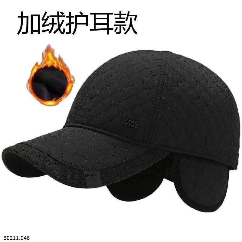 MŨ LÓT LÔNG CHE TAI TRUNG NIÊN   Giá sỉ 44k