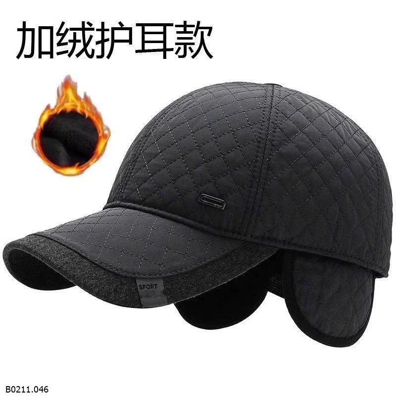 MŨ LÓT LÔNG CHE TAI TRUNG NIÊN   Giá sỉ 44k