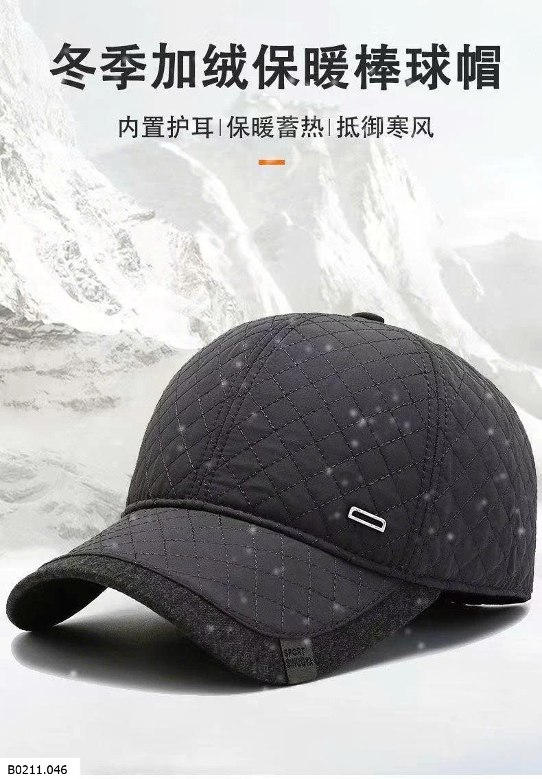 MŨ LÓT LÔNG CHE TAI TRUNG NIÊN   Giá sỉ 44k