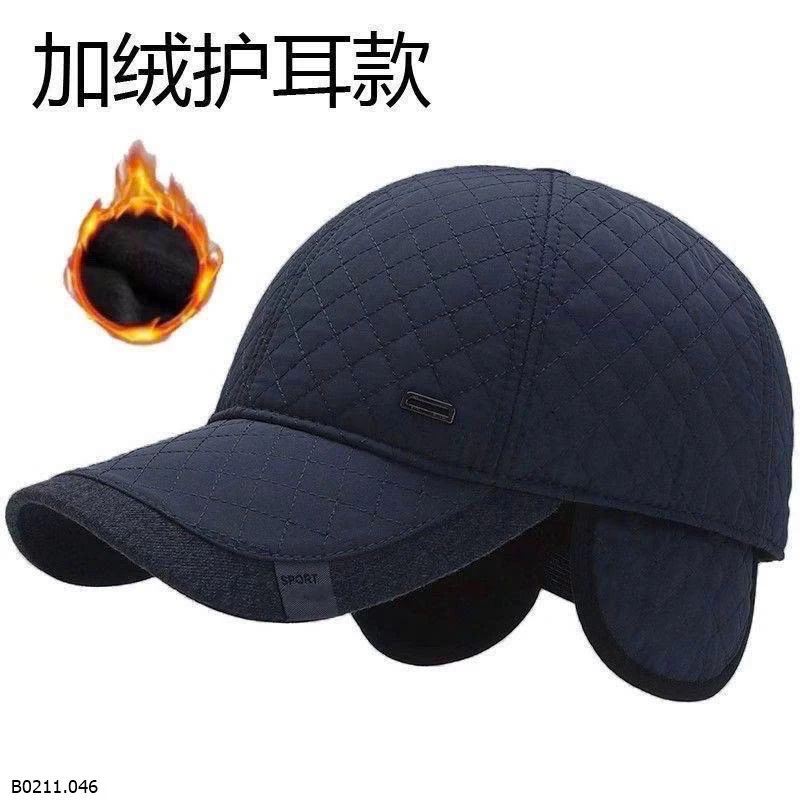 MŨ LÓT LÔNG CHE TAI TRUNG NIÊN   Giá sỉ 44k