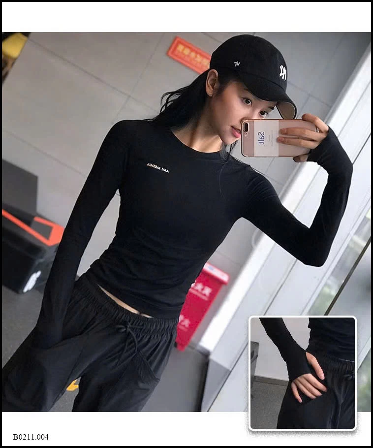 ÁO TẬP DÀI TAY CHO NỮ  Giá sỉ 171k