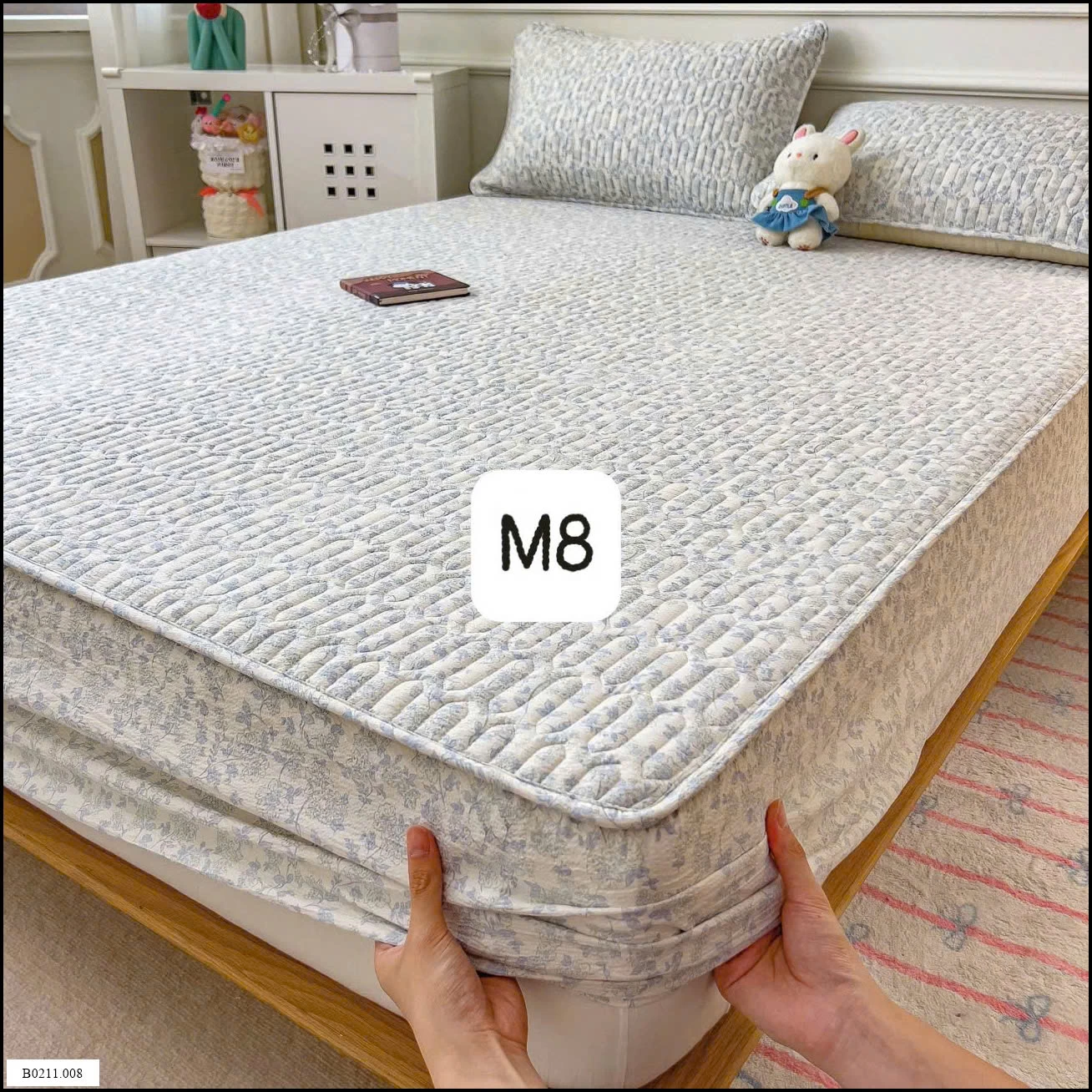 GA TRẢI GIƯỜNG TRẦN BÔNG  Giá sỉ 150*200: 215k 180*200: 245k 200*230: 275k