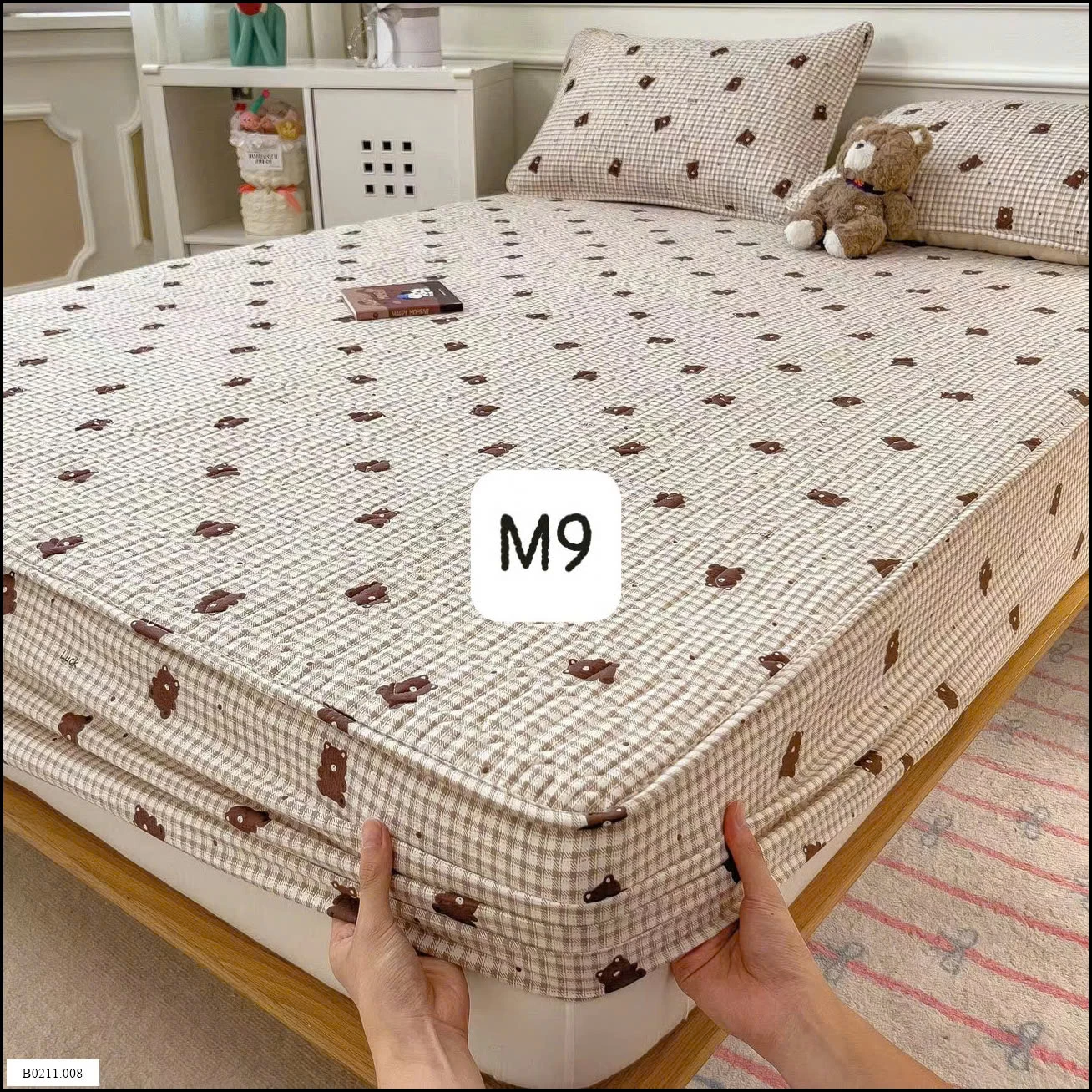 GA TRẢI GIƯỜNG TRẦN BÔNG  Giá sỉ 150*200: 215k 180*200: 245k 200*230: 275k