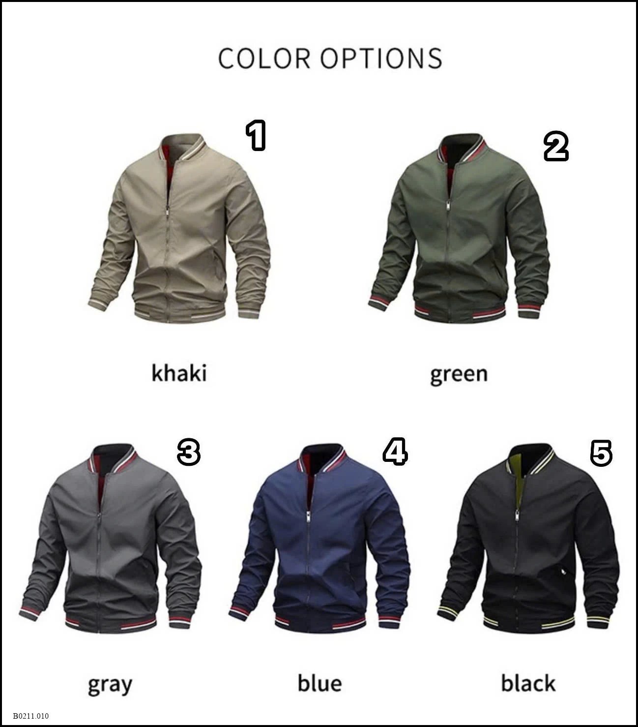 ÁO KHOÁC BOMBER NAM   Giá sỉ 195k