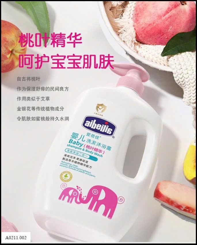SỮA TẮM + GỘI 2IN1   Giá sỉ 86k/chai