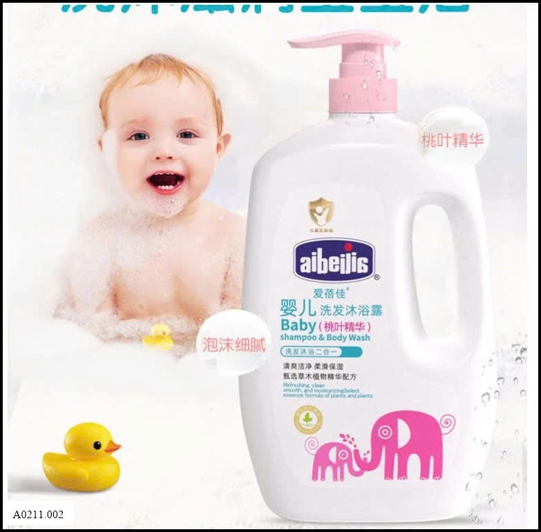 SỮA TẮM + GỘI 2IN1   Giá sỉ 86k/chai