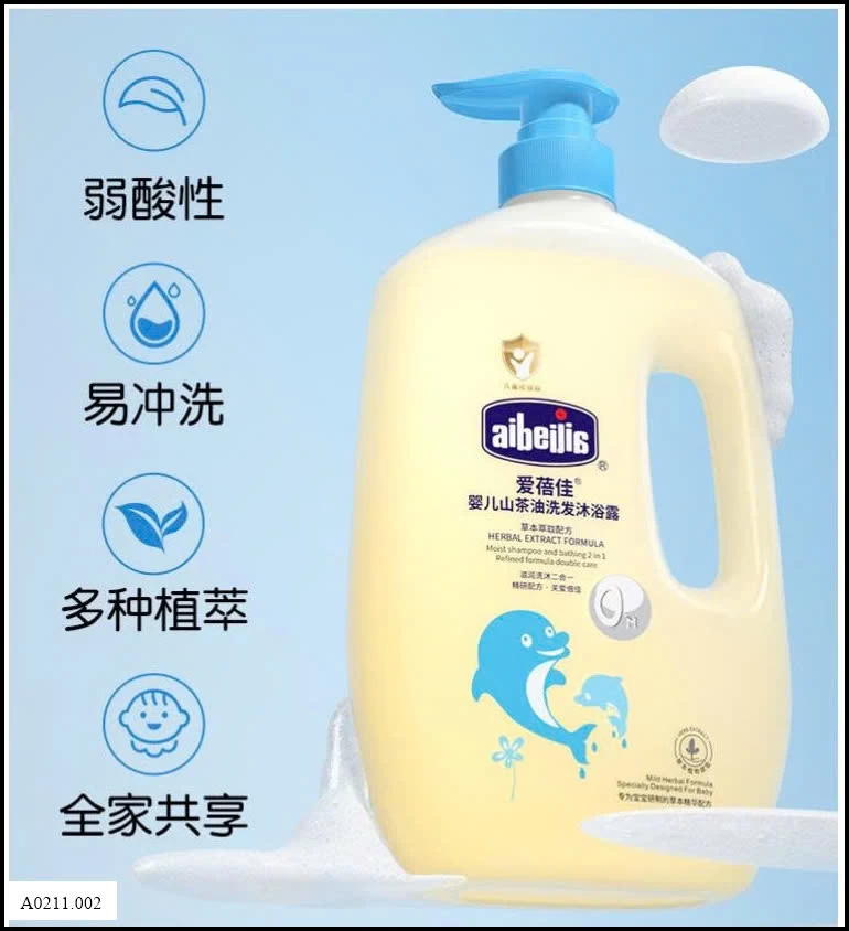 SỮA TẮM + GỘI 2IN1   Giá sỉ 86k/chai