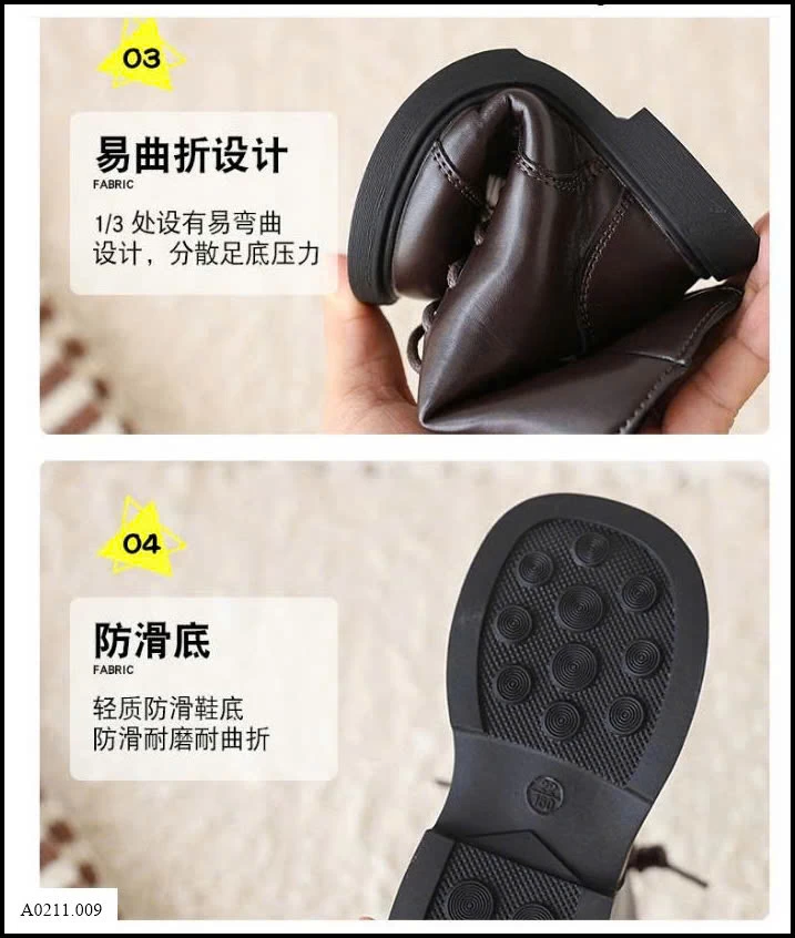 BOOT CAO CỔ BG   Giá sỉ 21-25: 181k 26-30: 191ka