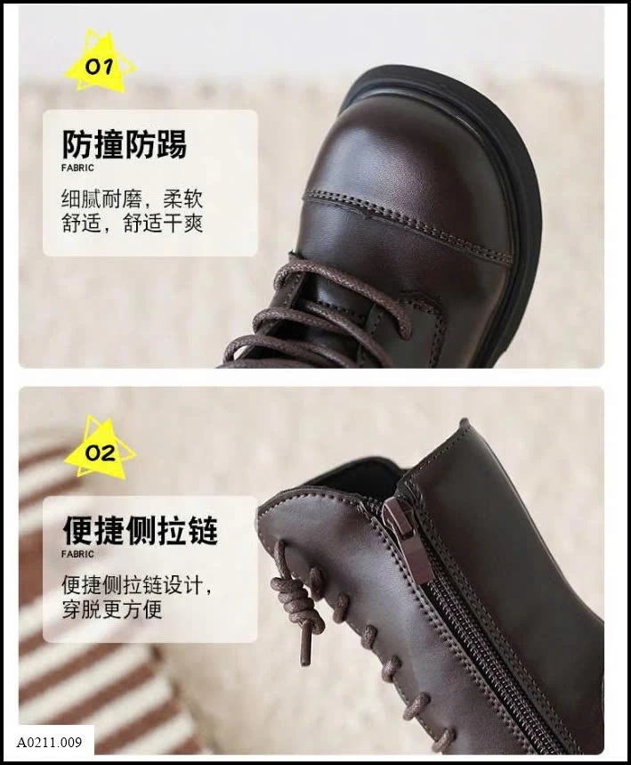 BOOT CAO CỔ BG   Giá sỉ 21-25: 181k 26-30: 191ka