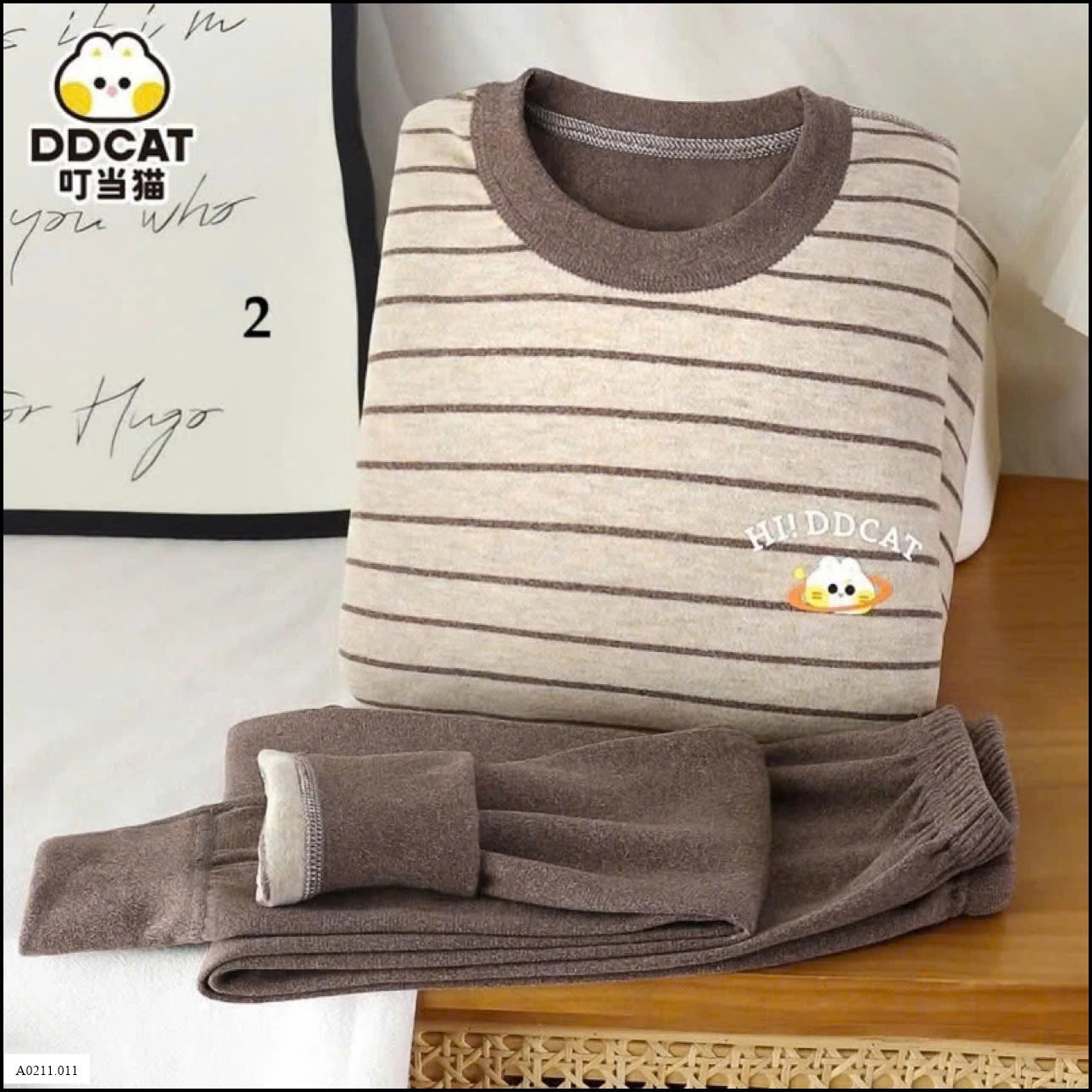 BỘ THU ĐÔNG MẶC NHÀ HÃNG DDCAT   Giá sỉ sz 90-130 :105k;  sz 140-180: 119k