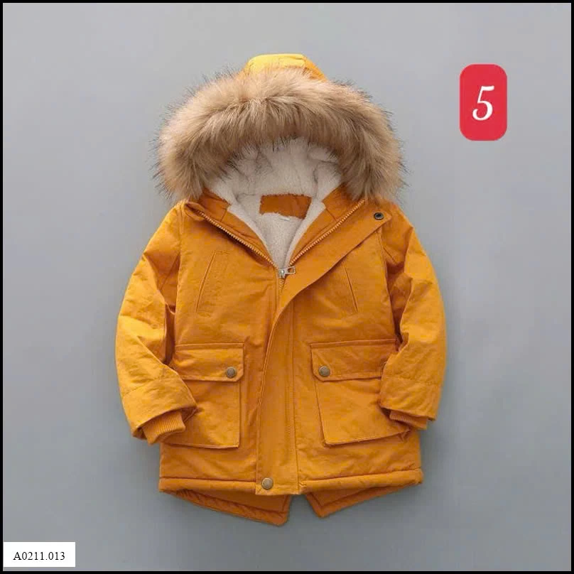 ÁO PAKA LÓT LÔNG BÉ   Giá sỉ 270k