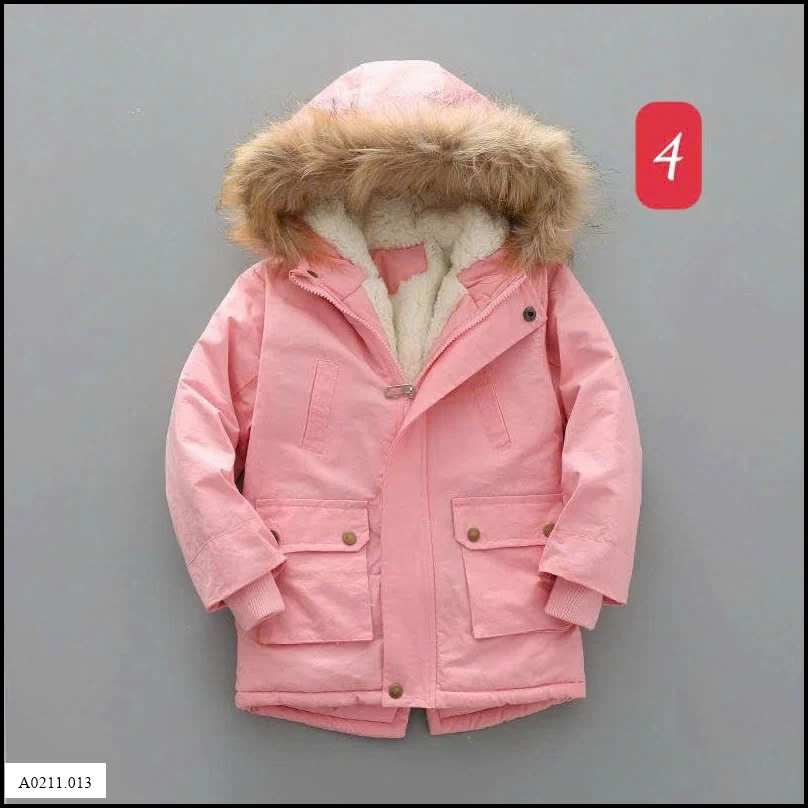 ÁO PAKA LÓT LÔNG BÉ   Giá sỉ 270k