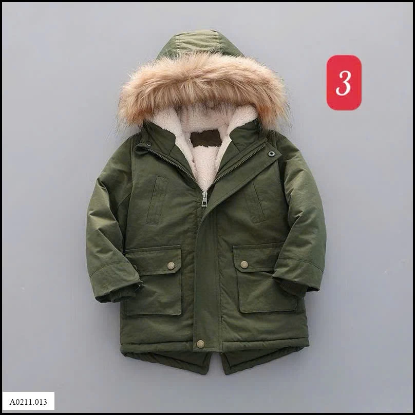 ÁO PAKA LÓT LÔNG BÉ   Giá sỉ 270k