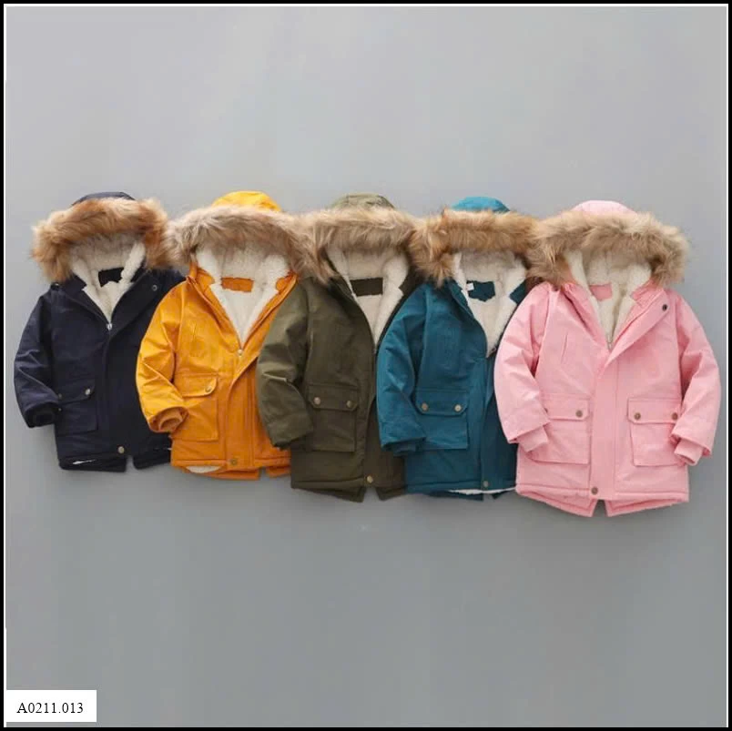 ÁO PAKA LÓT LÔNG BÉ   Giá sỉ 270k