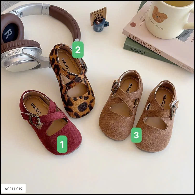 GIÀY BÚP BÊ DA LỘN THOÁNG KHÍ   Giá sỉ sz 21-25: 122k  sz 26-30: 132k