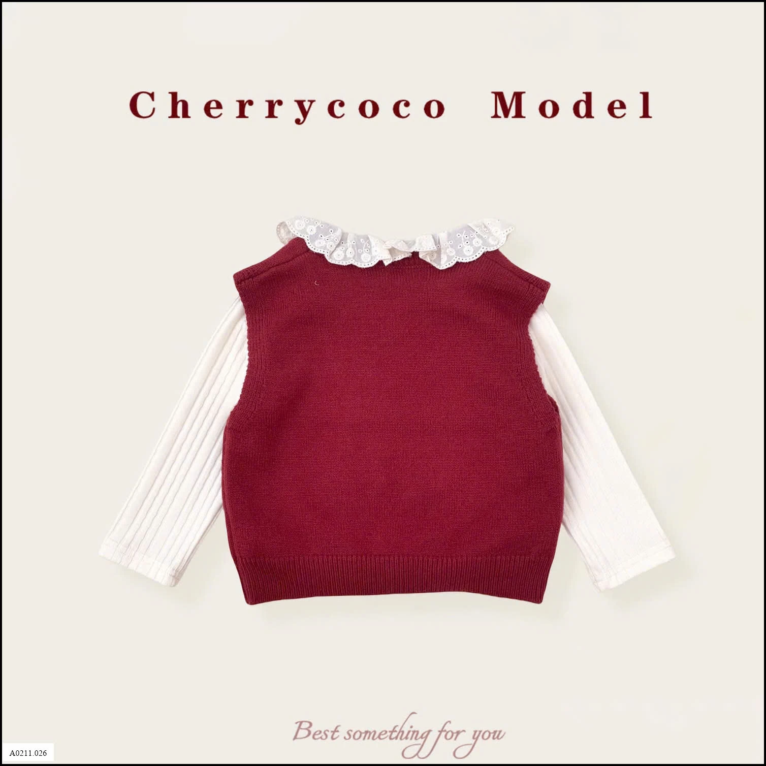 SET ÁO CỔ BÈO + GILE LEN  + CHÂN VÁY KẺ BÈO TẦNG BG   Giá sỉ 365k