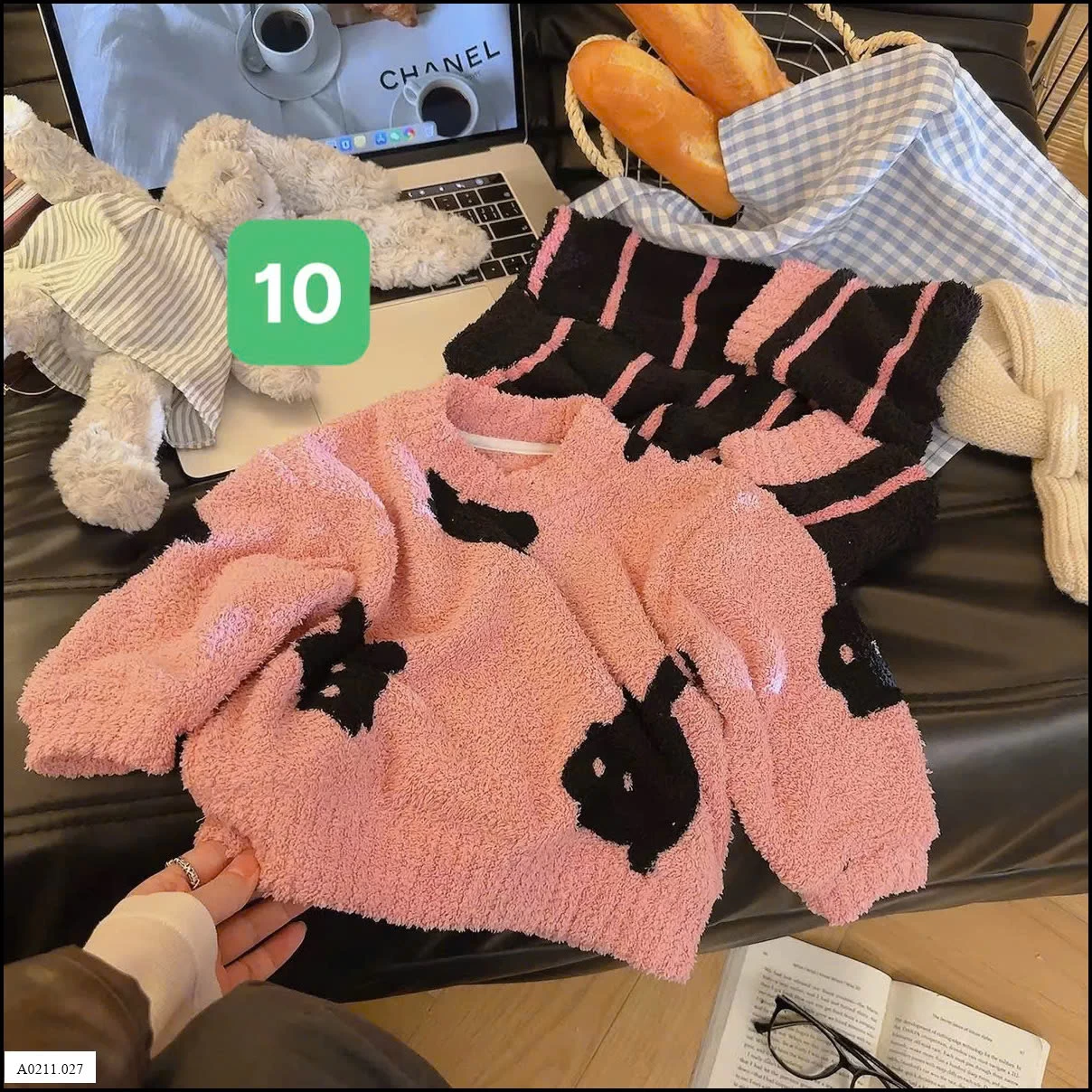 SET LÔNG CHO MẸ VÀ BÉ  Giá sỉ 73-100: 129k  110-120: 138k  130-140: 146k  150-160: 156k  170: 170k